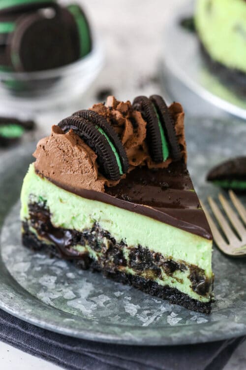 Mint Oreo Cheesecake | Life, Love and Sugar