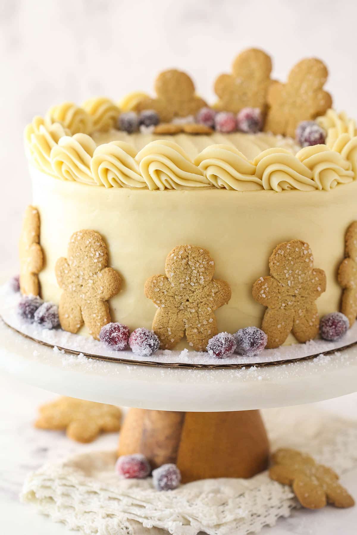 Gingerbread Layer Cake - Cooking For My Soul