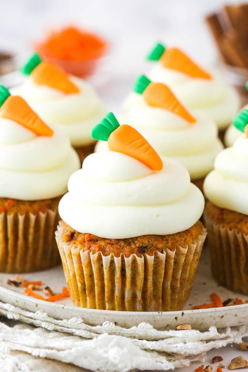 Carrot Cake Cupcakes | Life, Love and Sugar