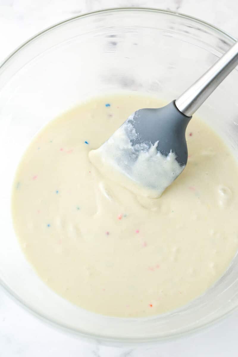 Easy Birthday Cake Ice Cream | Life Love & Sugar