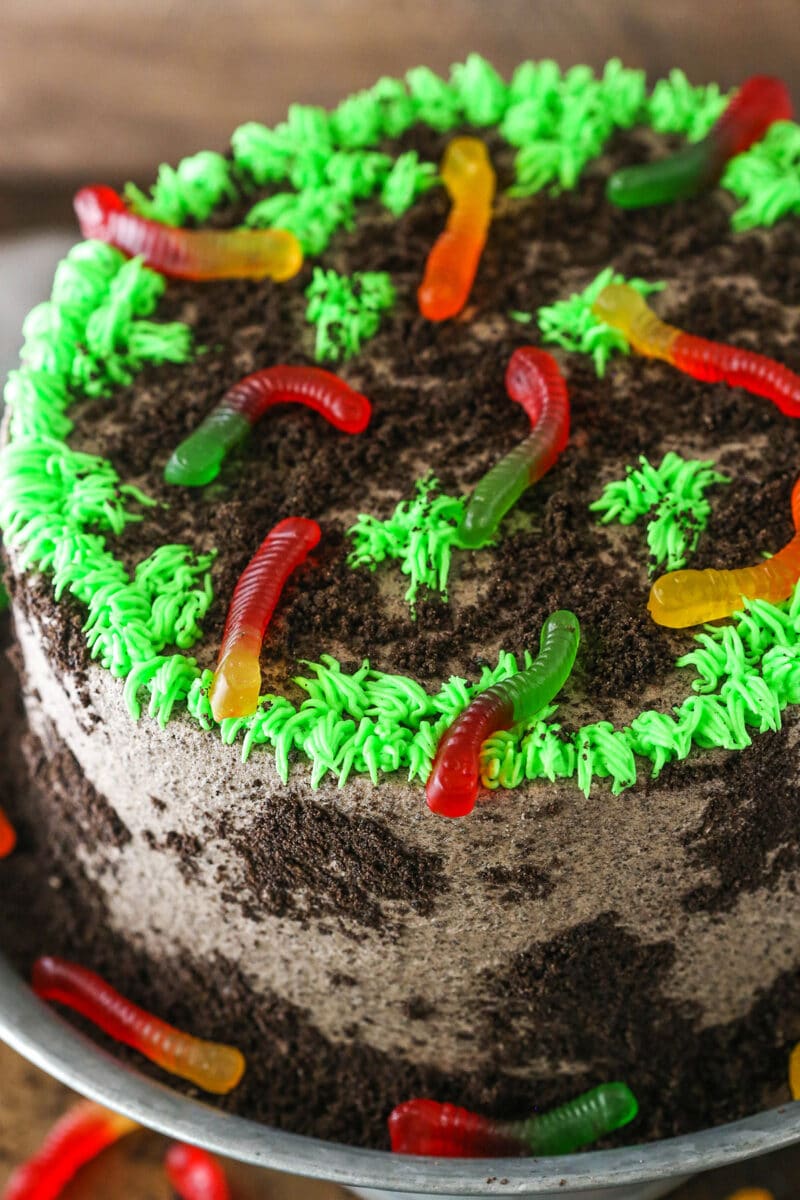 Dirt Cake | AMAZING Chocolate Cake Recipe Perfect for Halloween!