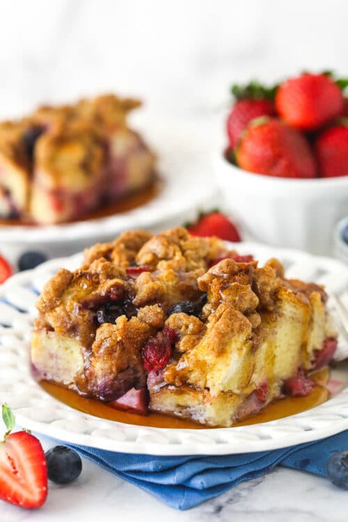 Berry French Toast Casserole | Life, Love and Sugar