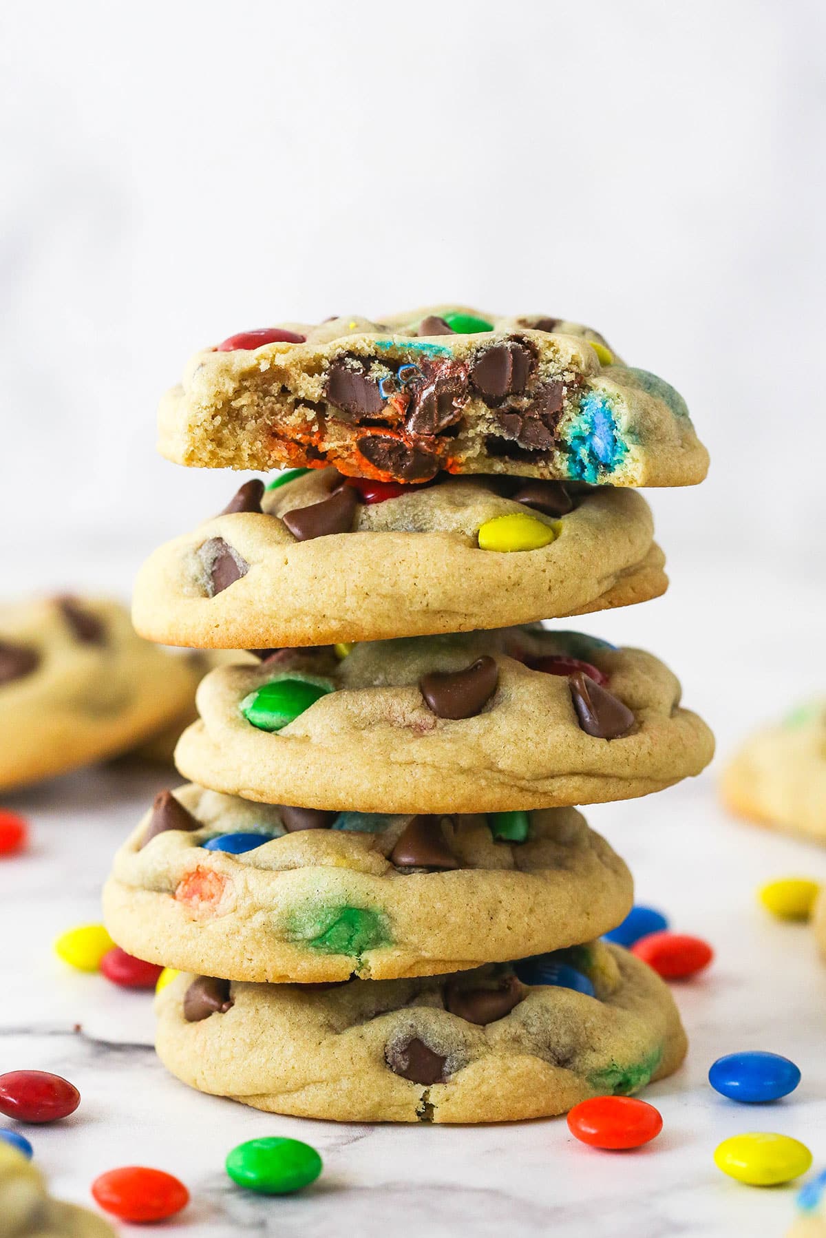 Soft Baked M&M Cookies - Your New Cookie Jar Favorite