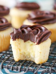 inside image of Boston Cream Pie Cupcakes